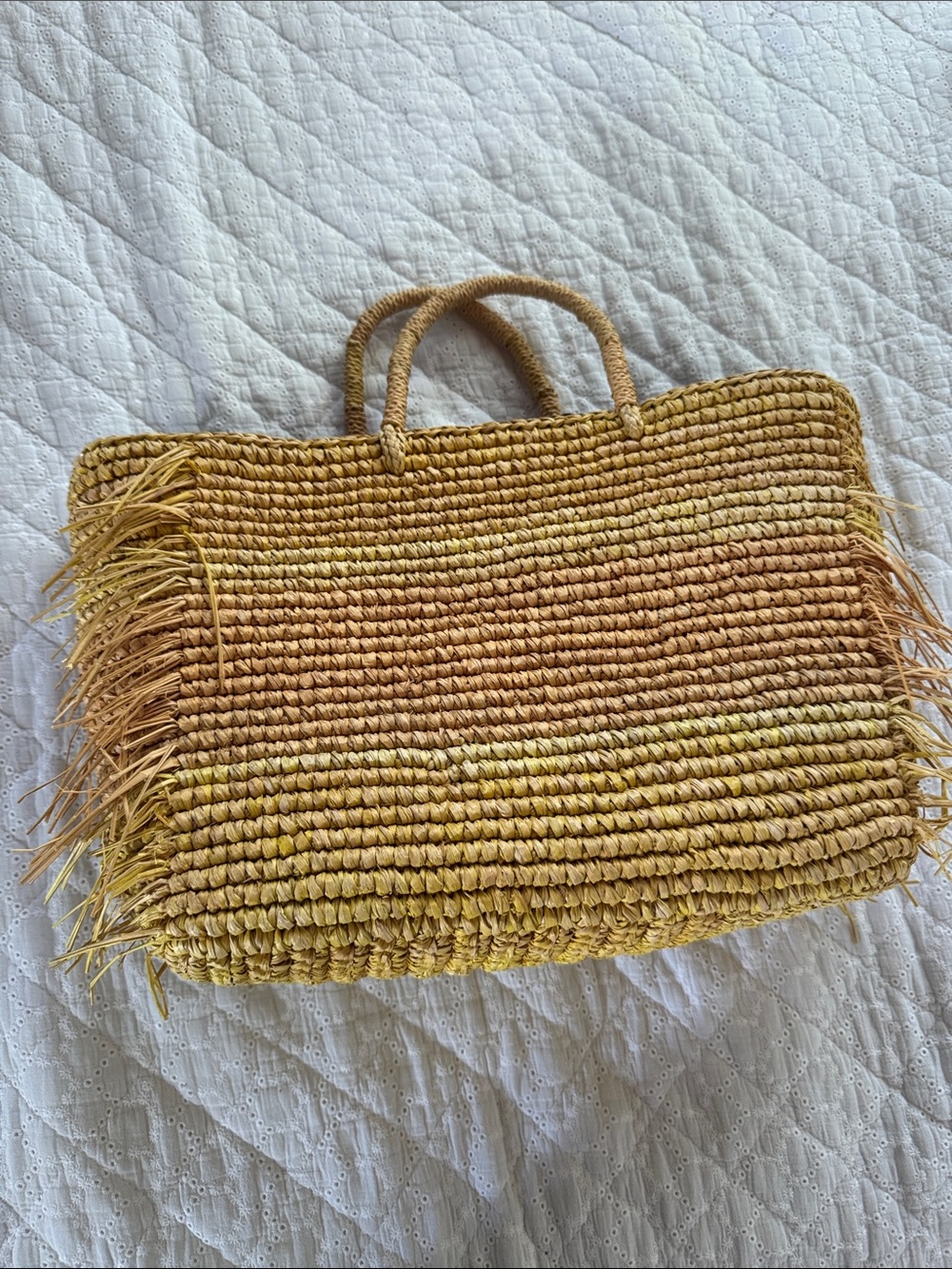Raffia bag